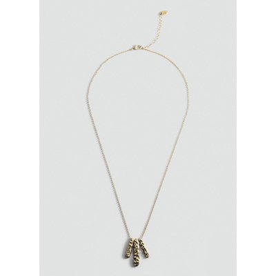 Collier perle texture MANGO