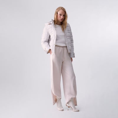 Pantalon évasé en satin LIU JO