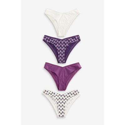 Culottes brésiliennes à liseré, lot de 4 NEXT
