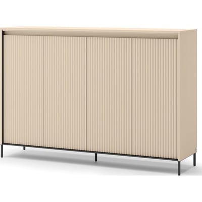 Buffet haut rainuré TREND avec éclairage LED RECOLLECTION