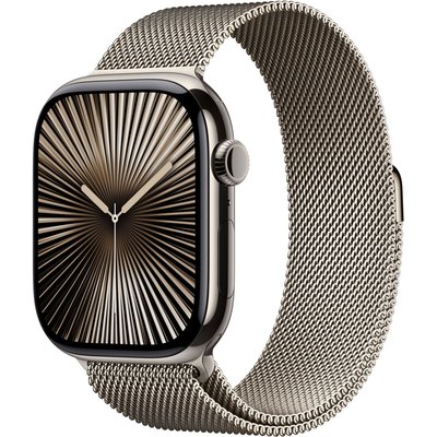 Montre connectée Serie 10 46mm Titane Naturel S/M Cell APPLE