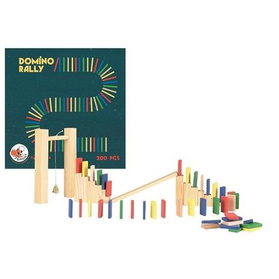 Egmont Toys Domino rally 200-delig. 23x23x3,5 cm. 5+ EGMONT TOYS