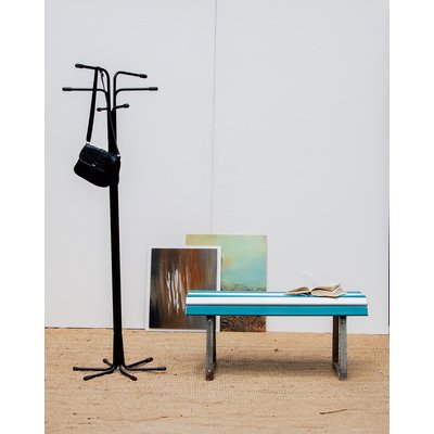 Banc bleu et blanc Victor N°12 - Bon état DEBONGOUT