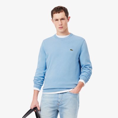 Pull coton  col rond LACOSTE