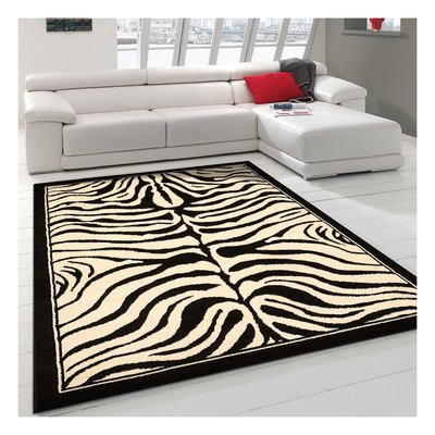 Tapis salon et chambre tissé motif animaux AF1 ZEBRE UN AMOUR DE TAPIS