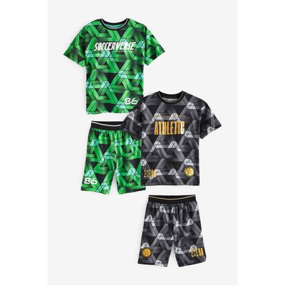 Pyjamas shorts manches courtes, lot de 2 NEXT