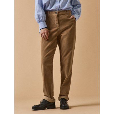 Pantalon chino velours Marine CYRILLUS