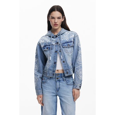 Veste en jean à capuche DESIGUAL