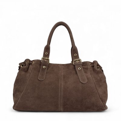 Sac bowling en croute de cuir PRINCESSE SUEDE XL OH MY BAG