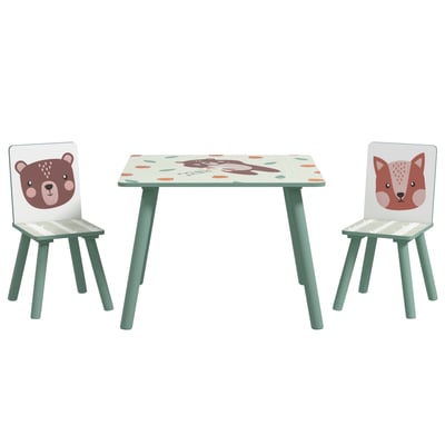 Ensemble table et chaises pour enfants Bois ZONEKIZ