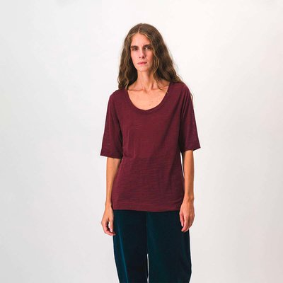 Tee shirt en tencel et laine MALORY BENSIMON