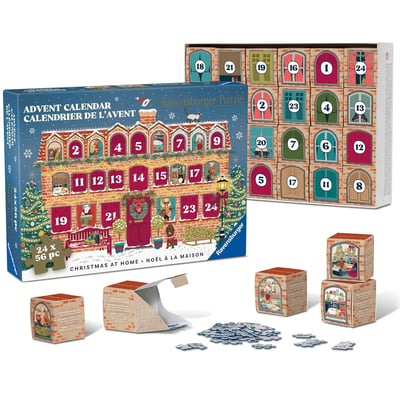 Calendrier de l'Avent Noël à la maison RAVENSBURGER