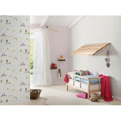 Papier Peint "Gomettes Multicos" HOME MAISON