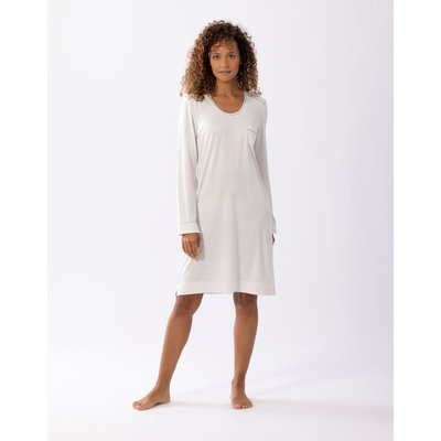 Chemise de nuit en coton modal LES INTEMPORELLES A01 LE CHAT