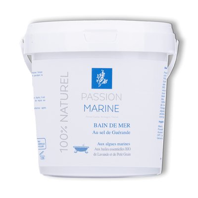 Bain de mer aux actifs marins PASSION MARINE