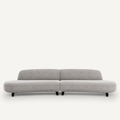 6-Sitzer-Sofa Rosebury, Samt Stonewashed AM.PM
