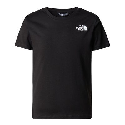Logo Print Cotton T-Shirt with Short Sleeves THE NORTH FACE