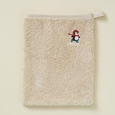 Gant de toilette enfant LOU ET CELESTIN SYLVIE THIRIEZ