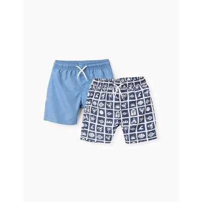 Pack 2 Shorts de Bain Motif/Uni ZIPPY