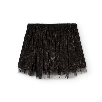 Jupe tricot bi matiere BOBOLI