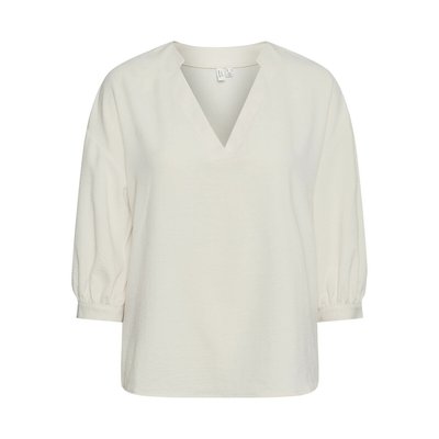 Puff Sleeve Blouse with V-Neck VERO MODA