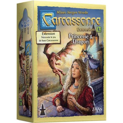Carcassonne Extension 3 Princesse et Dragon ASMODEE