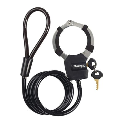 Antivol Menottes Street Cuff avec cable à boucle MASTER LOCK