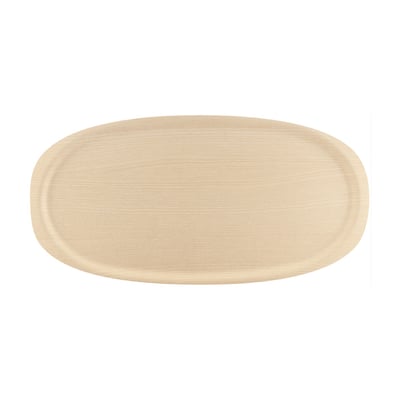 Plateau Ovale Viventium Frêne 56 x 28 cm ARY HOME