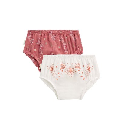 Lot de 2 bloomers bébé en gaze de coton Fiesta PETIT BEGUIN