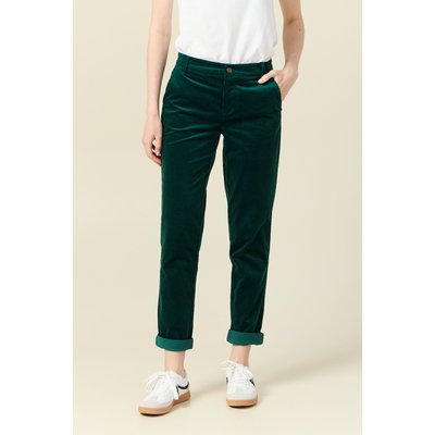 Pantalon velours cotele kaki femme La Redoute