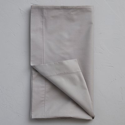 Taie de traversin percale de coton LUMIERE SYLVIE THIRIEZ