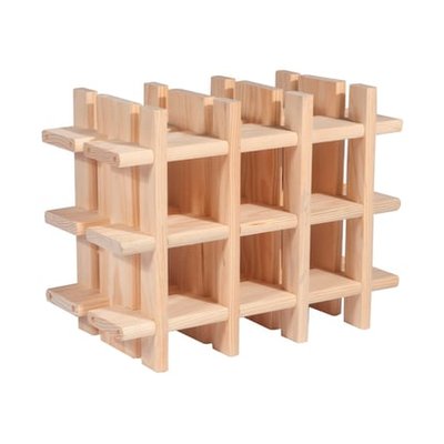 Casier Rioja 9 Bouteilles Pin H32,5 Cm X L42 Cm X P22 Cm ASTIGARRAGA