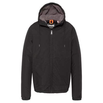 Blouson à capuche doublé sherpa SCHOTT