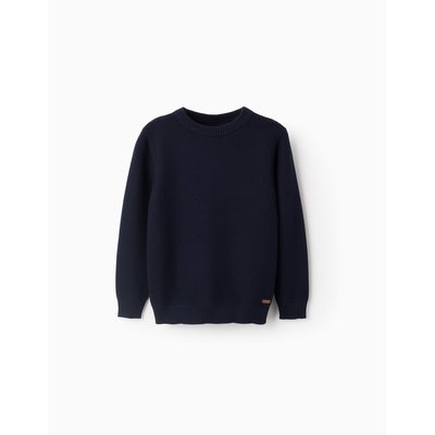 Pull en Maille avec Texture en Coton ZIPPY