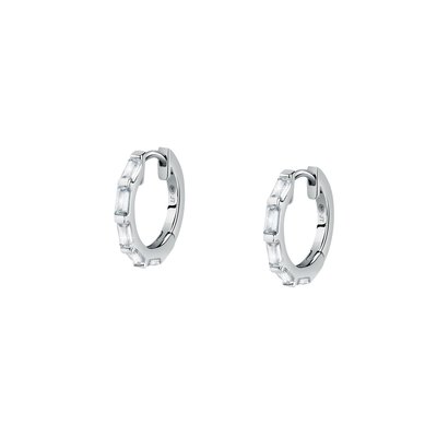 Boucles d'oreilles en argent 925 CREOLE BLUESPIRIT