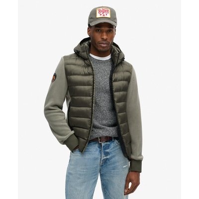 Bomber en polaire à capuche Storm SUPERDRY