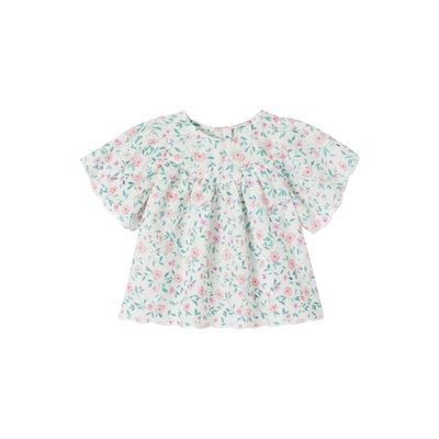 Blouse motif fleurs VERTBAUDET