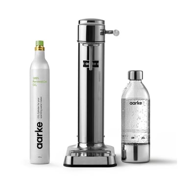 Machine à soda Pack Carbonator 3 Inox + CO2 AARKE