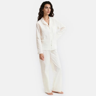Bestickter Pyjama aus Baumwolle LA REDOUTE COLLECTIONS