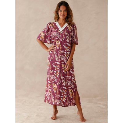 Robe d'hôtesse brodée fluide DAXON