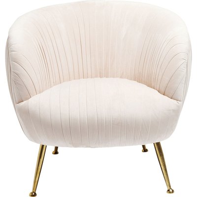 Fauteuil en velours, PERUGIA KARE DESIGN