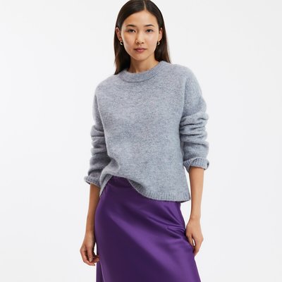 Trui in mixed wol en alpaca, Signature IGNACE LA REDOUTE COLLECTIONS