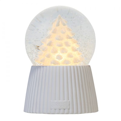 Boule à neige lumineuse Sapin SIRIUS