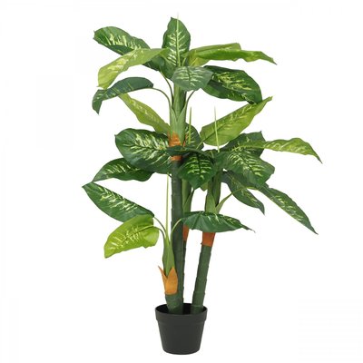 Dieffenbachia artificiel toucher naturel 130cm LIGNE DECO
