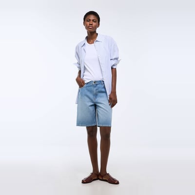 Short en denim MONOPRIX