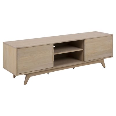 Meuble TV Martie en MDF avec 2 portes coulissantes TOILINUX