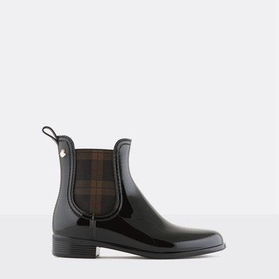 Boots De Pluie Avec Élastique À Carreaux Vegan Brielle LEMON JELLY