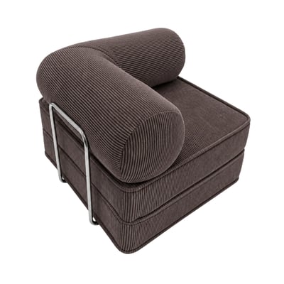 Fauteuil modulable en velours côtelé  SURB MEOW BABY