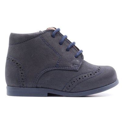 Chaussures premiers pas à lacet en daim MAÉ BONI&SIDONIE