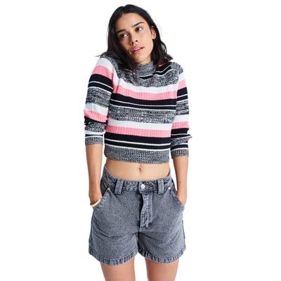Short en jean ISLAND HOPPER HIGH LAVA. ROXY